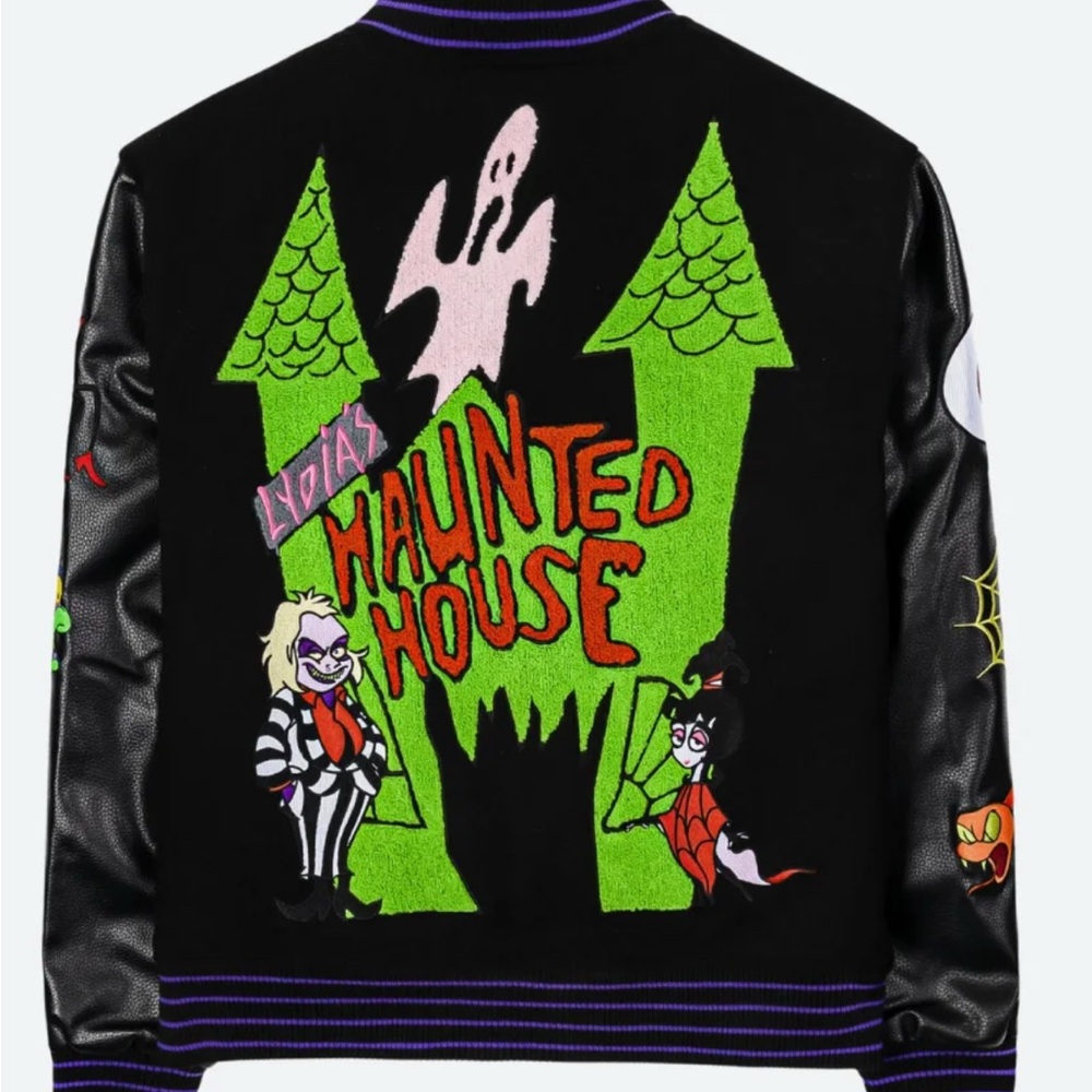 Unisex BeetleJuice Varsity Jacket New w/Tags 
Size Medium